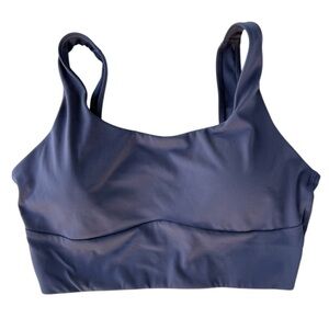 Gymshark Womens Longline Truffle Brown Sports Bra Sz(M)